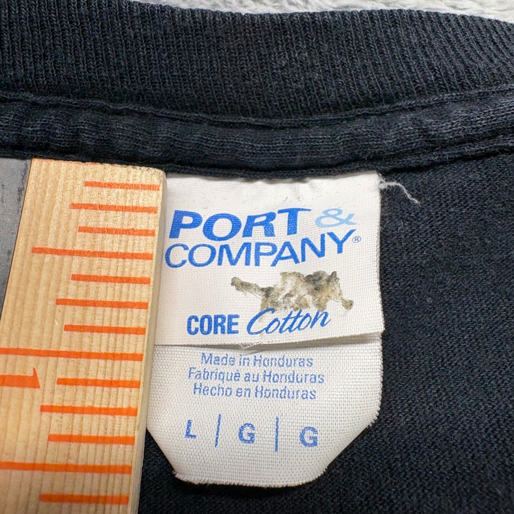 Port & Company T-Shirt Men Large Black Good San Diego Mariachi Skeletons Graphic - Picture 3 of 7